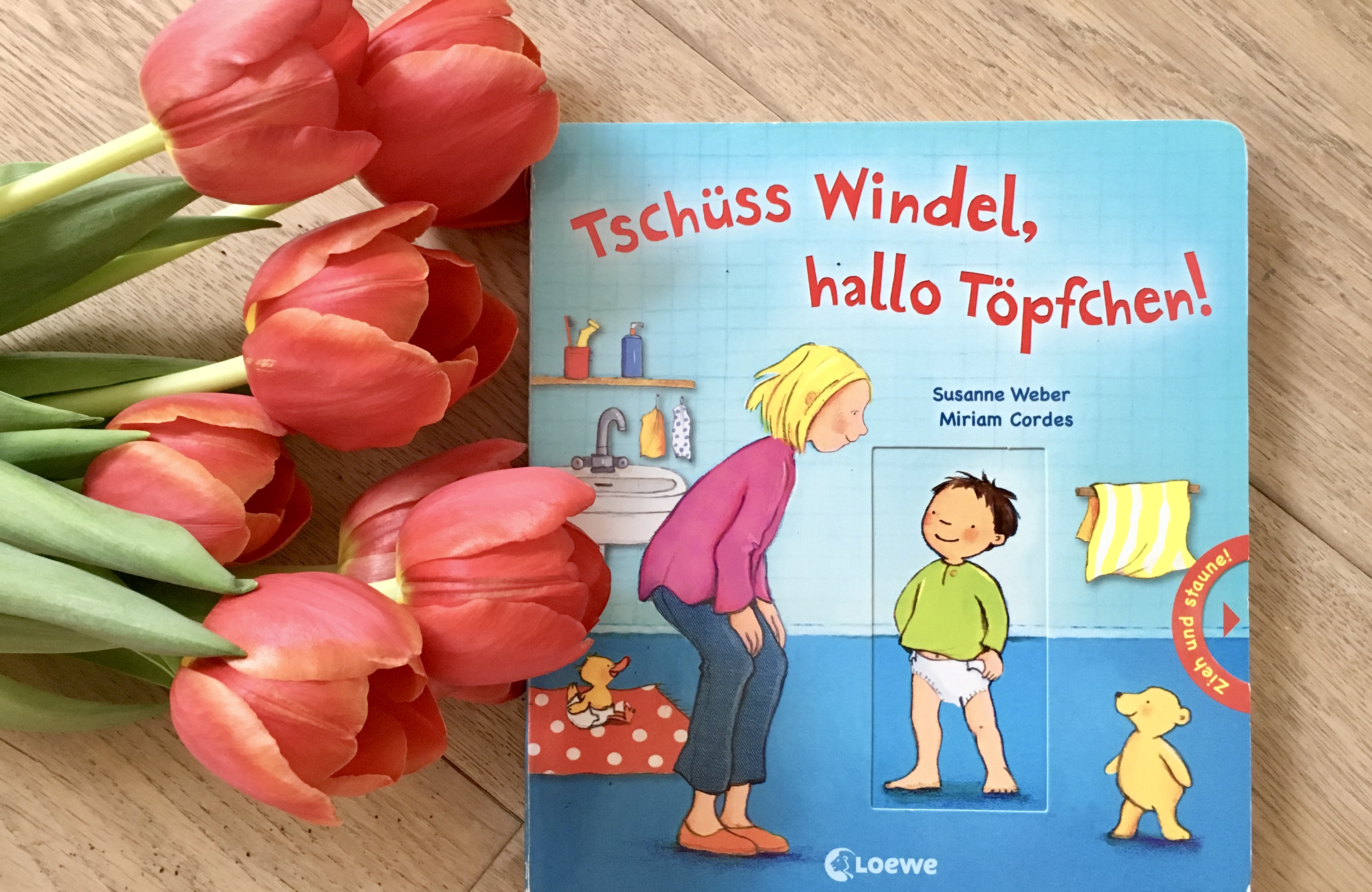 Tschüss Windel, hallo Töpfchen! von Susanne Weber (Text) und Miriam Cordes (Illustration)