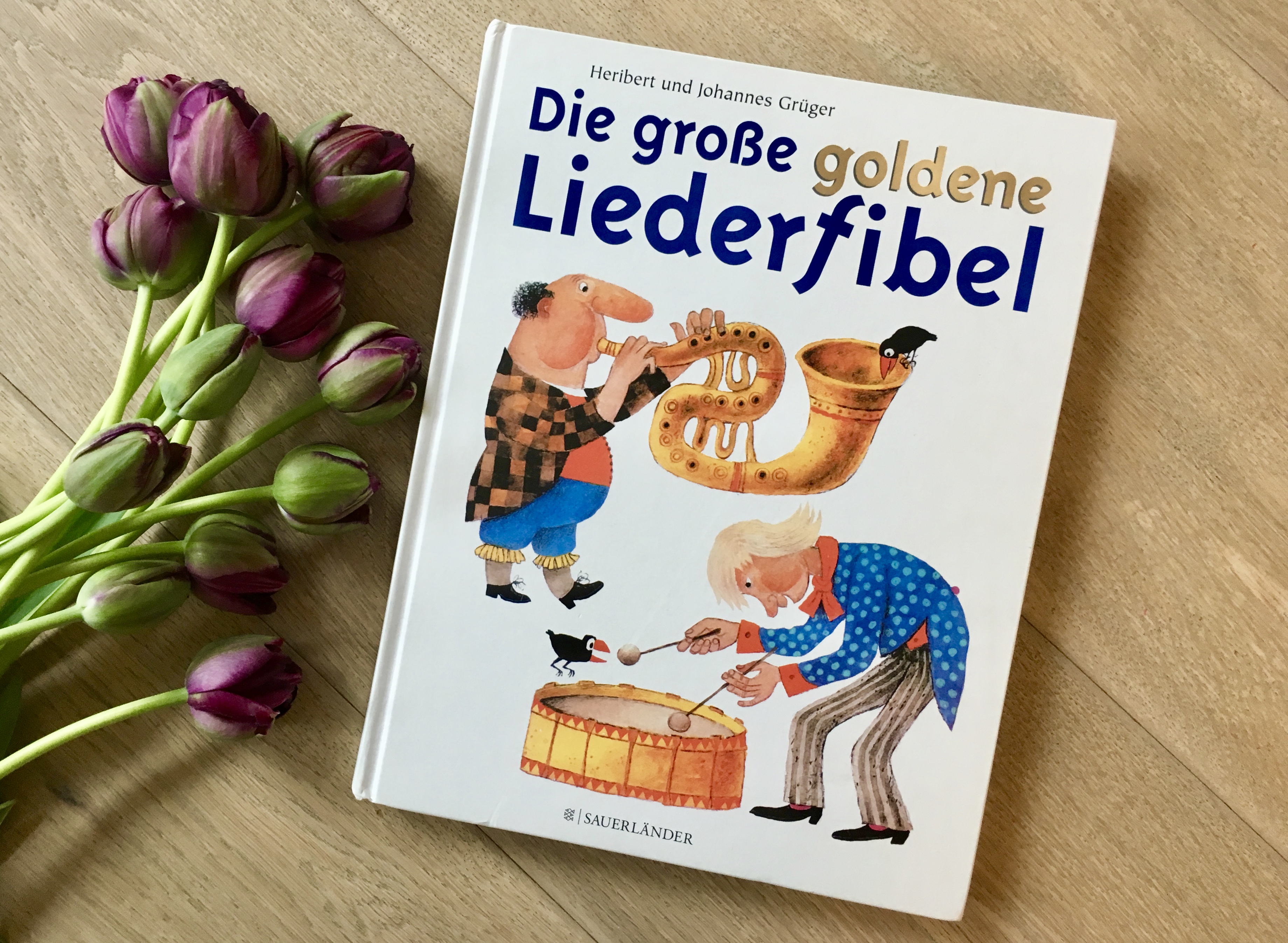 Die große, goldene Liederfibel von Heribert und Johannes Grüger