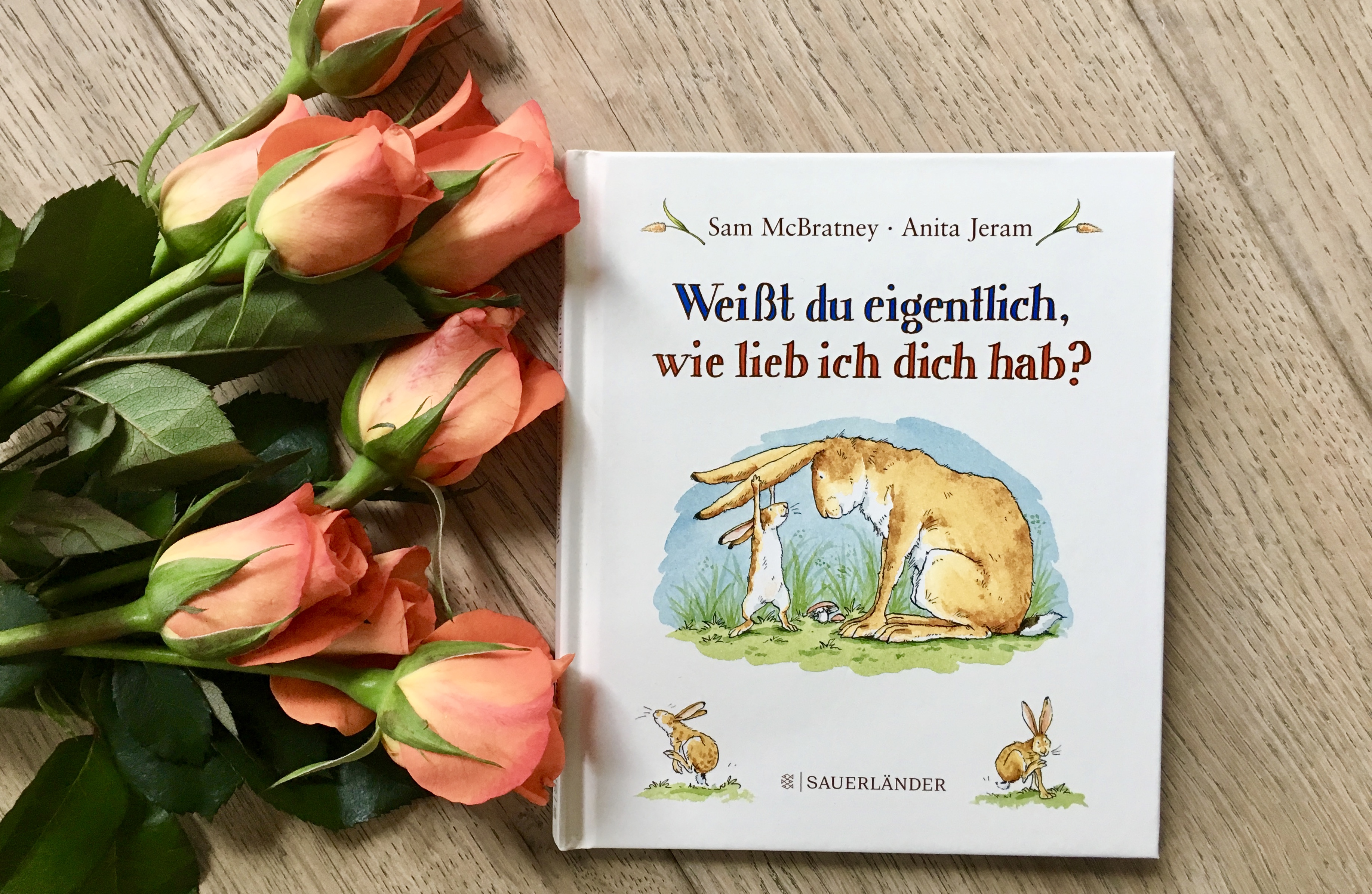 Weisst du eigentlich, wie lieb ich dich hab?  von Sam McBratney (Text) und Anita Jeram (Illustration)