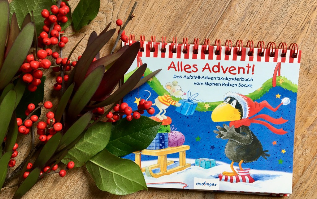 Alles Advent! Das Aufstell-Adventskalenderbuch vom kleinen Raben Socke