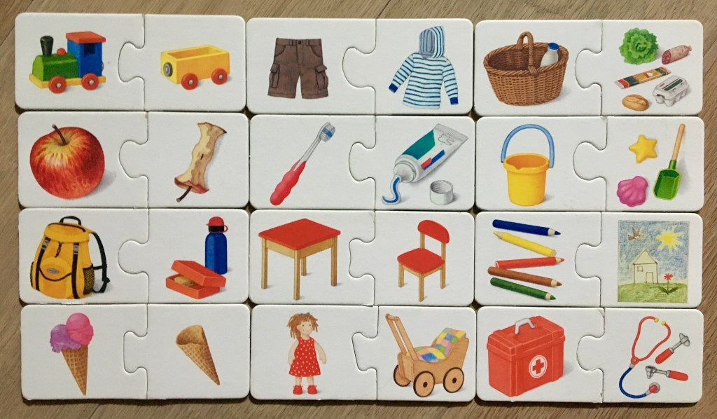 Was passt zusammen? Meine ersten  Spiele von Ravensburger 