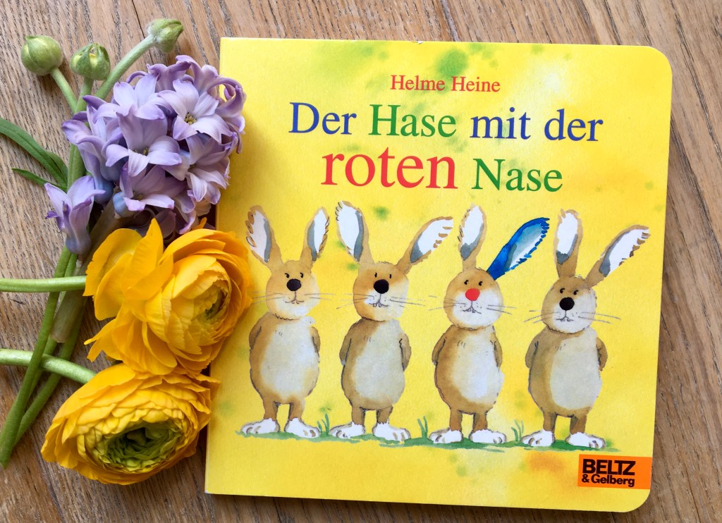 Der Hase mit der roten Nase von Helme Heine